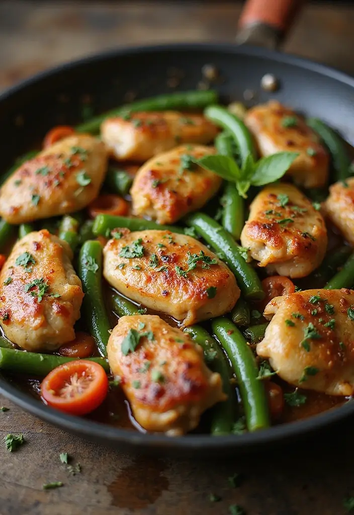 28 Chicken and Green Bean Stir Fry Recipes That Are Quick & Tasty 16 28 Chicken and Green Bean Stir Fry Recipes That Are Quick & Tasty - 15. Italian Chicken and Green Bean Stir Fry