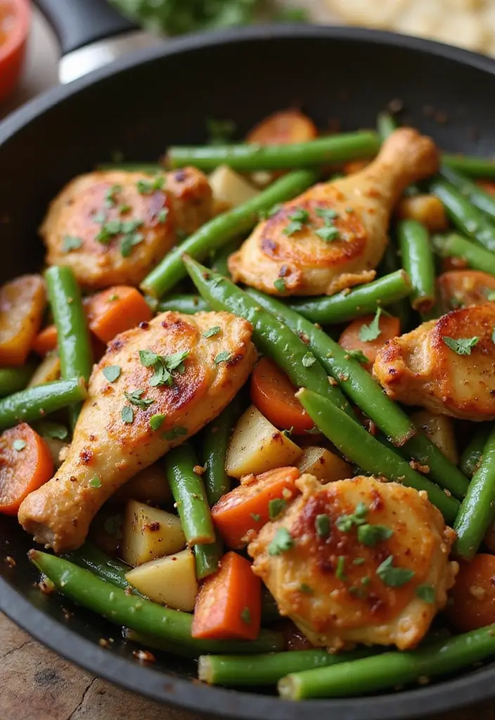 28 Chicken and Green Bean Stir Fry Recipes That Are Quick & Tasty 23 28 Chicken and Green Bean Stir Fry Recipes That Are Quick & Tasty - 22. Fajita Chicken and Green Beans