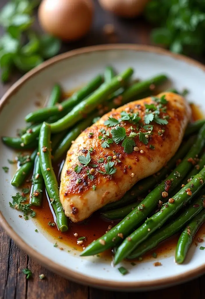 28 Chicken and Green Bean Stir Fry Recipes That Are Quick & Tasty 24 28 Chicken and Green Bean Stir Fry Recipes That Are Quick & Tasty - 23. Balsamic Chicken and Green Beans