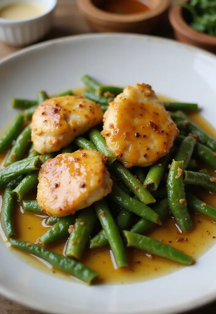 28 Chicken and Green Bean Stir Fry Recipes That Are Quick & Tasty 26 28 Chicken and Green Bean Stir Fry Recipes That Are Quick & Tasty - 25. Honey Mustard Chicken and Green Beans