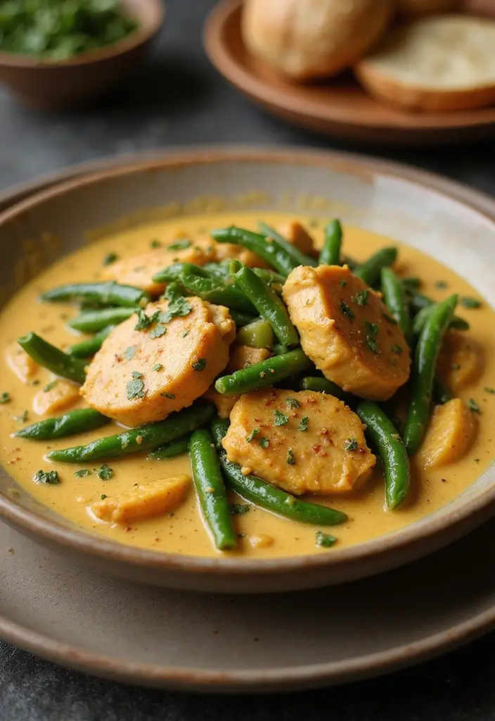 28 Chicken and Green Bean Stir Fry Recipes That Are Quick & Tasty 7 28 Chicken and Green Bean Stir Fry Recipes That Are Quick & Tasty - 6. Coconut Curry Chicken and Green Beans