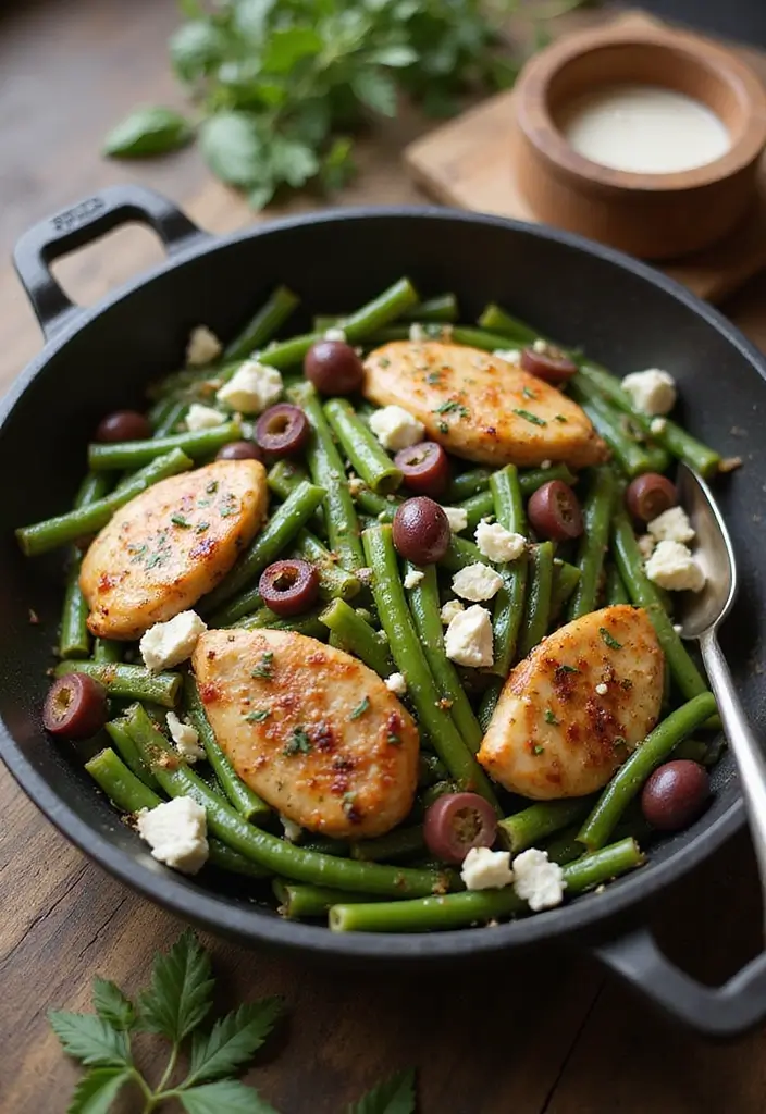 28 Chicken and Green Bean Stir Fry Recipes That Are Quick & Tasty 8 28 Chicken and Green Bean Stir Fry Recipes That Are Quick & Tasty - 7. Mediterranean Chicken and Green Bean Stir Fry