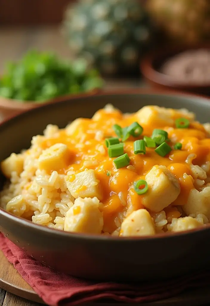 28 Chicken and Pineapple Recipes That Feel Tropical & Sweet - 10. Pineapple Chicken and Rice Bake