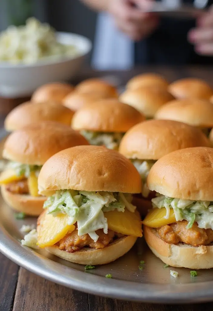 28 Chicken and Pineapple Recipes That Feel Tropical & Sweet - 28. Pineapple Chicken Sliders
