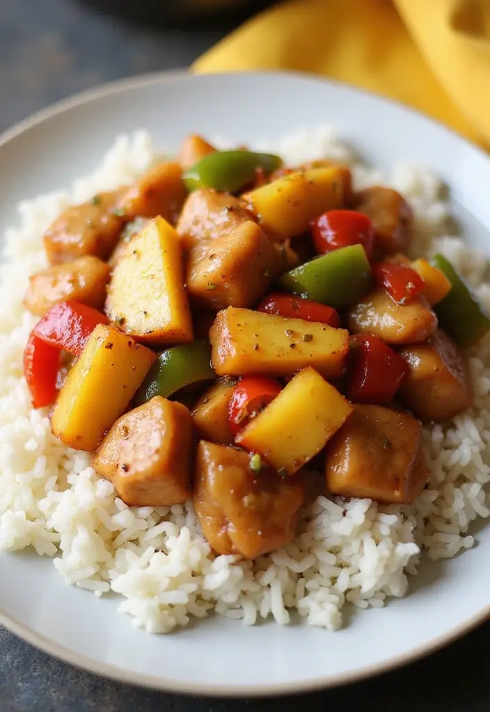 28 Chicken and Pineapple Recipes That Feel Tropical & Sweet - 7. Sweet and Sour Pineapple Chicken