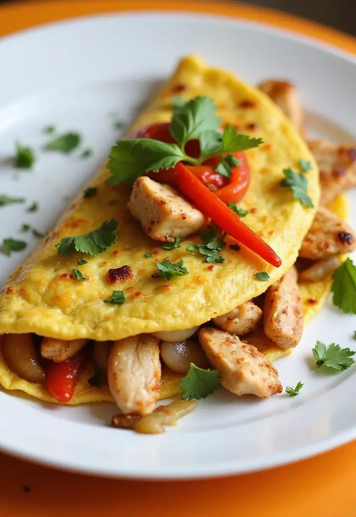 28 Delicious Frozen Grilled Chicken Strips Recipes That Are Quick & Healthy 12 28 Delicious Frozen Grilled Chicken Strips Recipes That Are Quick & Healthy - 11. Chicken Veggie Omelette