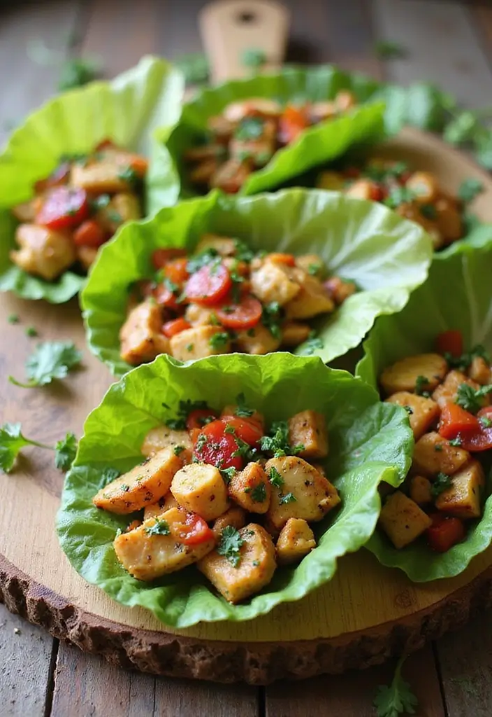 28 Delicious Frozen Grilled Chicken Strips Recipes That Are Quick & Healthy 13 28 Delicious Frozen Grilled Chicken Strips Recipes That Are Quick & Healthy - 12. Chicken Lettuce Wraps