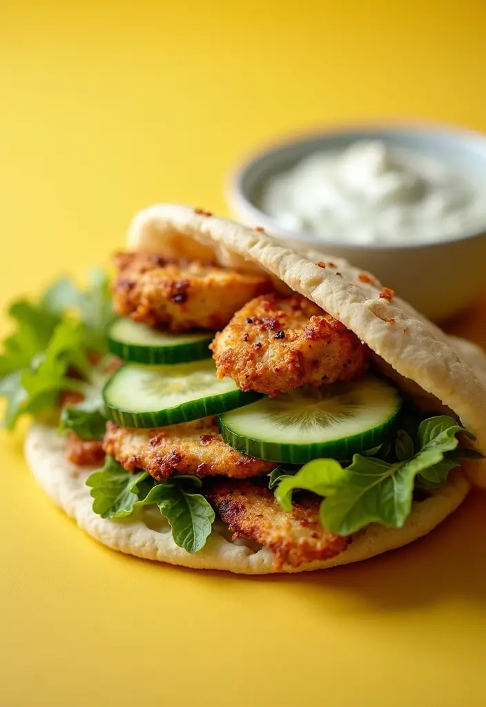28 Delicious Frozen Grilled Chicken Strips Recipes That Are Quick & Healthy 20 28 Delicious Frozen Grilled Chicken Strips Recipes That Are Quick & Healthy - 19. Chicken Pita Sandwich