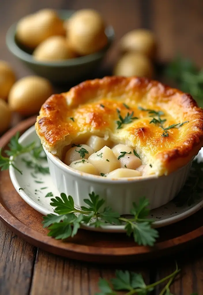 28 Double Crust Chicken Pot Pie Recipes That Are Golden & Flaky - 25. Chicken & Potato Pot Pie