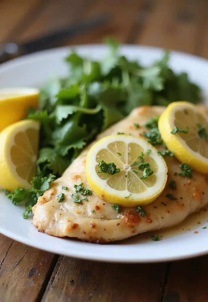 28 Easy Chicken Recipes with Few Ingredients That Still Impress - 1. Lemon Garlic Chicken