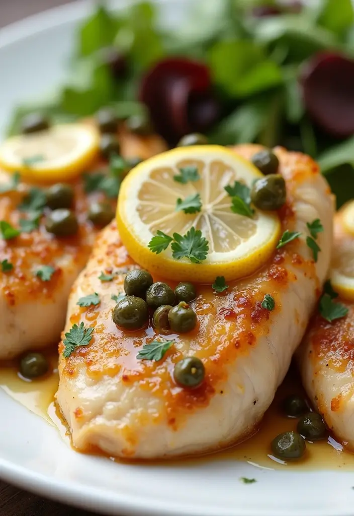 28 Easy Chicken Recipes with Few Ingredients That Still Impress - 11. Chicken Piccata