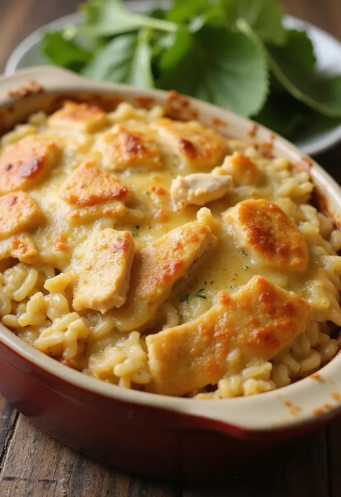 28 Easy Chicken Recipes with Few Ingredients That Still Impress - 13. Chicken and Rice Casserole