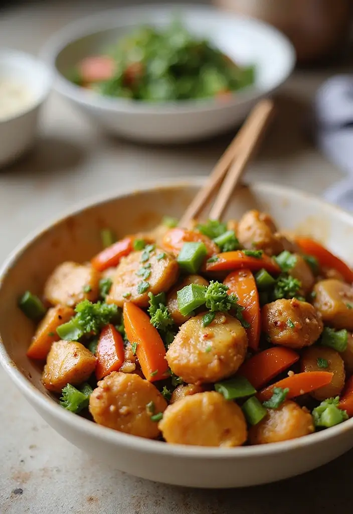 28 Easy Chicken Recipes with Few Ingredients That Still Impress - 17. Chicken Stir-Fry
