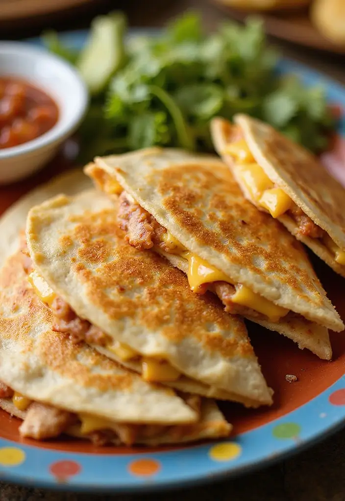 28 Easy Chicken Recipes with Few Ingredients That Still Impress - 21. Chicken Quesadillas
