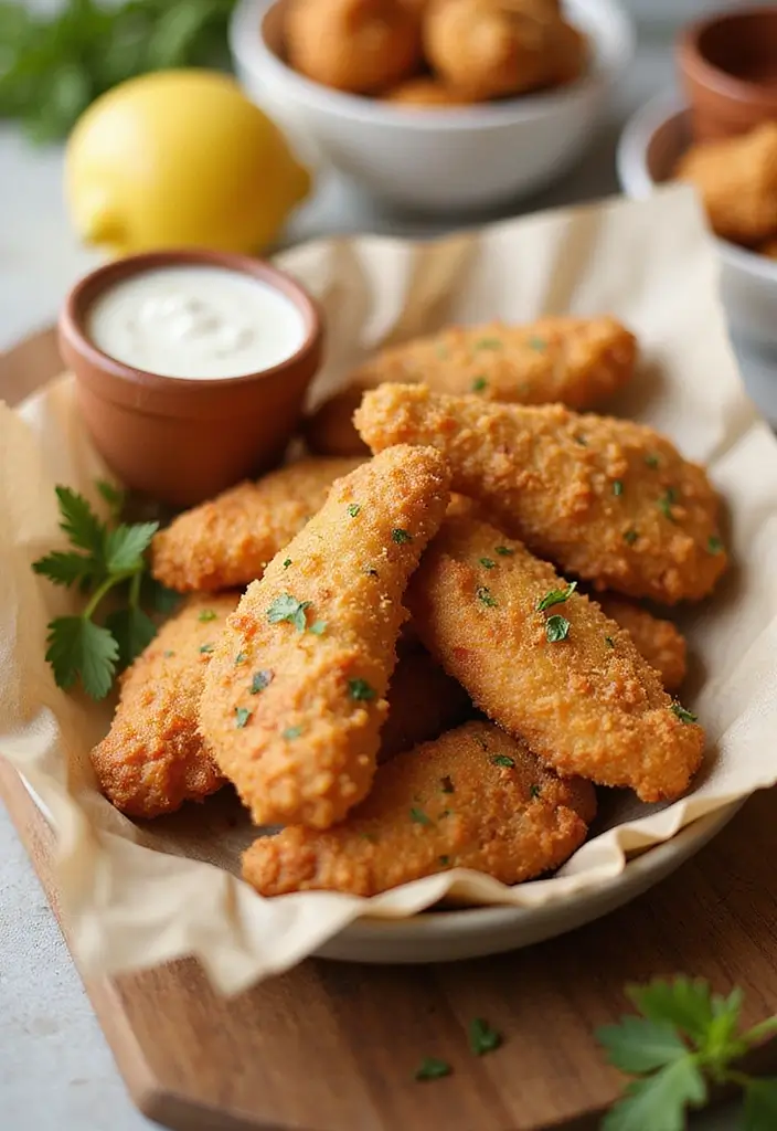 28 Easy Chicken Recipes with Few Ingredients That Still Impress - 23. Chicken Tenders
