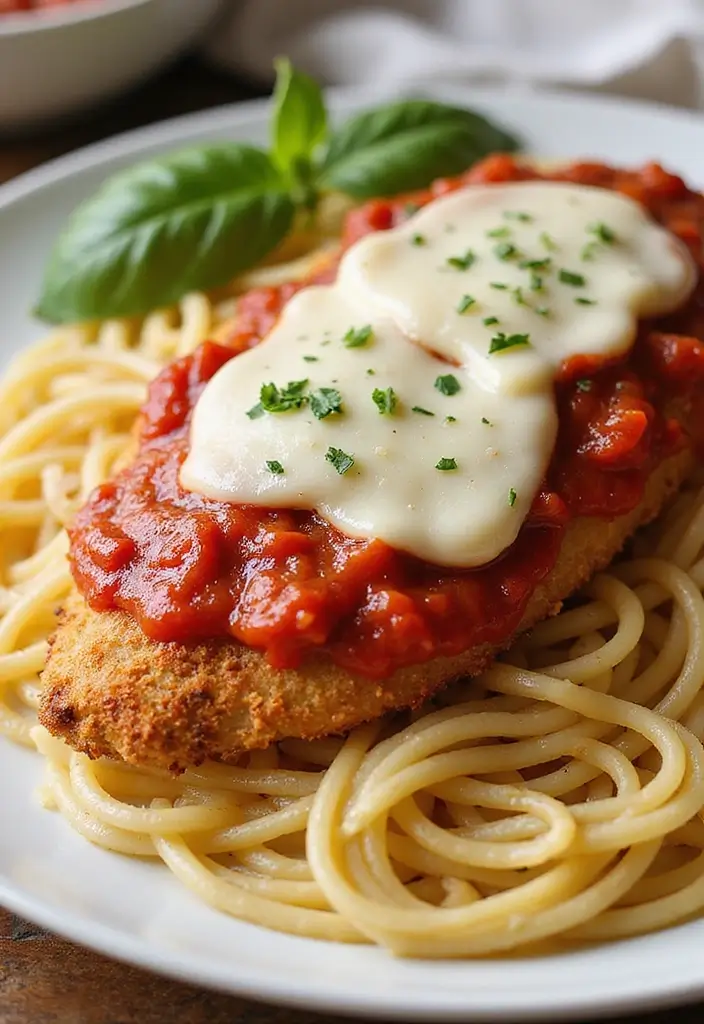 28 Easy Chicken Recipes with Few Ingredients That Still Impress - 24. Chicken Parmesan