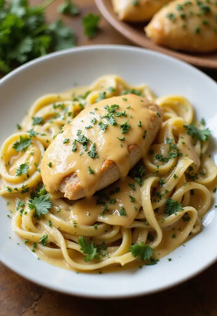 28 Easy Chicken Recipes with Few Ingredients That Still Impress - 4. Creamy Garlic Chicken