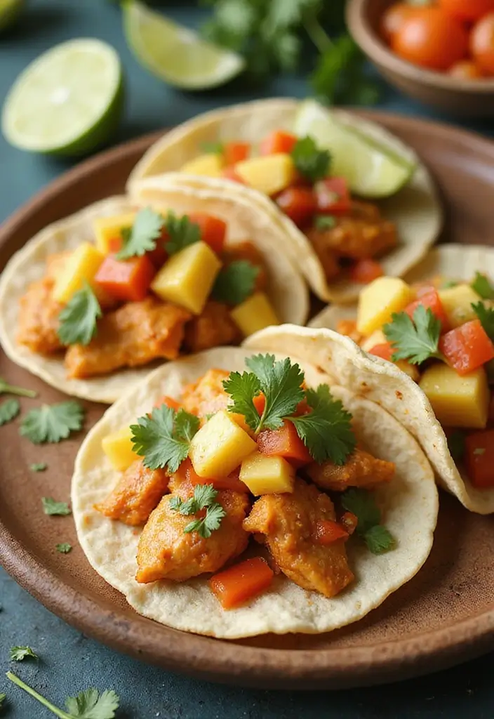 28 Hey Hey Moana Chicken Recipes Inspired by Island Flavors 11 28 Hey Hey Moana Chicken Recipes Inspired by Island Flavors - 10. Spicy Hawaiian Chicken Tacos