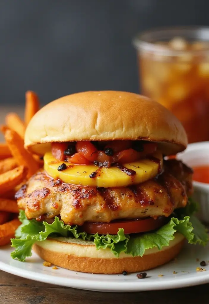 28 Hey Hey Moana Chicken Recipes Inspired by Island Flavors 18 28 Hey Hey Moana Chicken Recipes Inspired by Island Flavors - 17. Grilled Pineapple Chicken Sandwiches