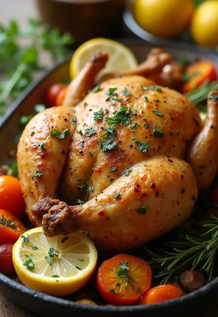 28 Hey Hey Moana Chicken Recipes Inspired by Island Flavors 28 28 Hey Hey Moana Chicken Recipes Inspired by Island Flavors - 27. Lemon Garlic Roasted Chicken