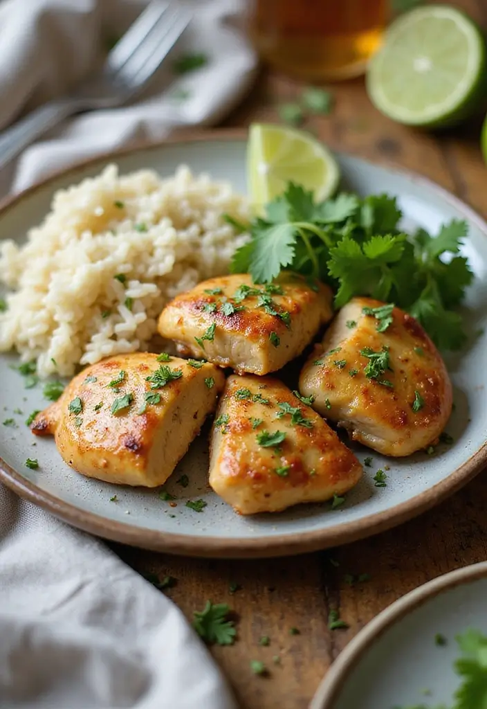 28 Hey Hey Moana Chicken Recipes Inspired by Island Flavors 10 28 Hey Hey Moana Chicken Recipes Inspired by Island Flavors - 9. Garlic Cilantro Lime Chicken