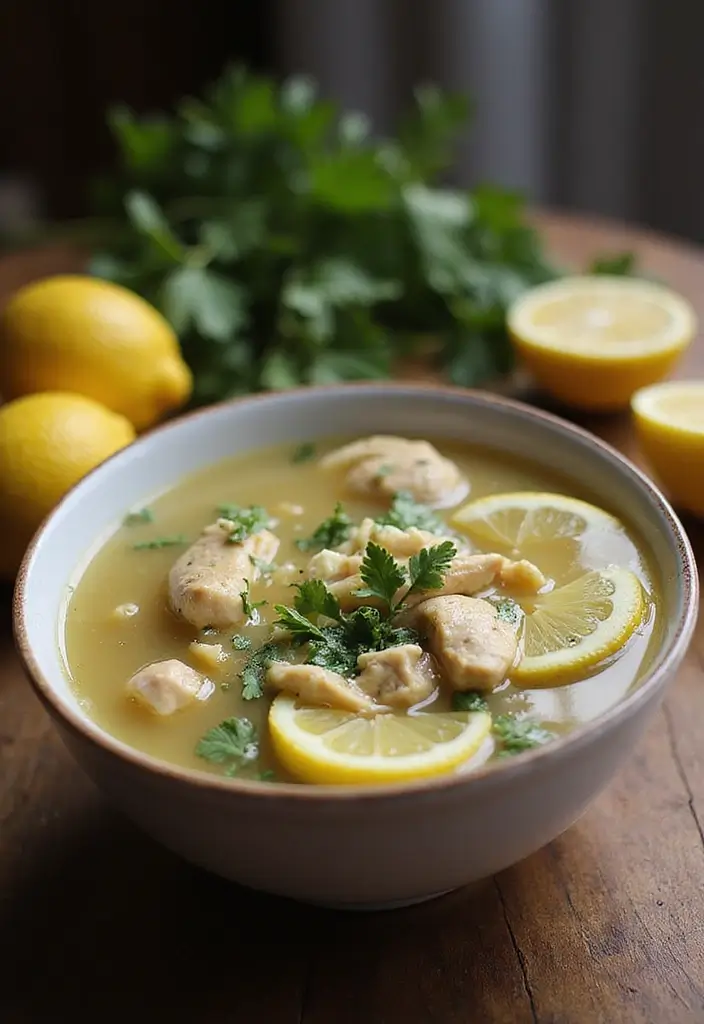 29 Greek Lemon Chicken Soup Recipes That Feel Warm & Bright 2 29 Greek Lemon Chicken Soup Recipes That Feel Warm & Bright - 1. Classic Greek Lemon Chicken Soup