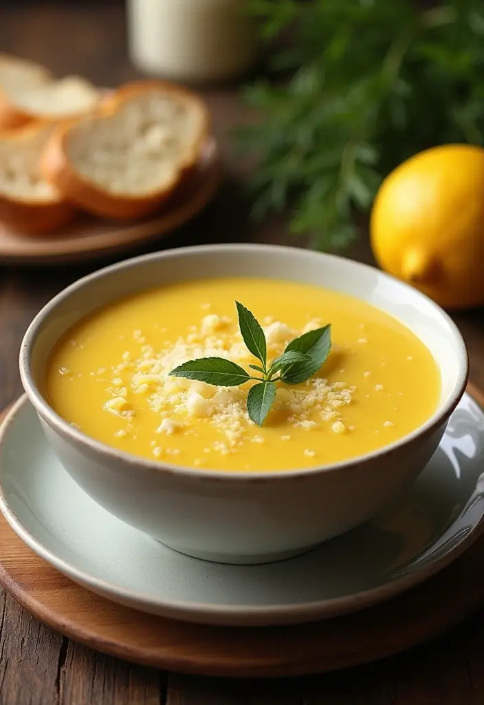 29 Greek Lemon Chicken Soup Recipes That Feel Warm & Bright 26 29 Greek Lemon Chicken Soup Recipes That Feel Warm & Bright - 25. Lemon Chicken Soup with Parmesan
