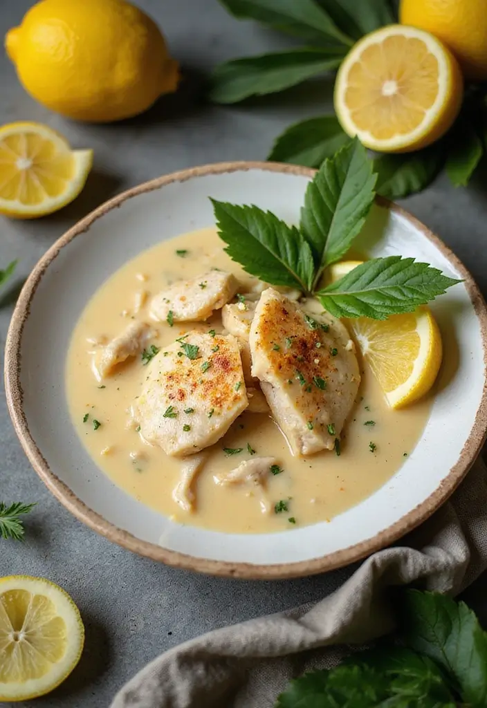 29 Greek Lemon Chicken Soup Recipes That Feel Warm & Bright 30 29 Greek Lemon Chicken Soup Recipes That Feel Warm & Bright - 29. Lemon Chicken Soup with Coconut Milk