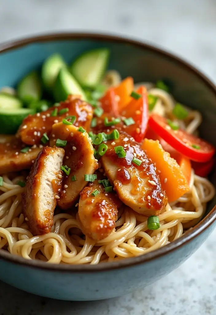 29 Honey Soy Chicken Thighs Recipes That Are Savory & Tender 15 29 Honey Soy Chicken Thighs Recipes That Are Savory & Tender - 14. Honey Soy Chicken Thighs with Stir-Fried Noodles