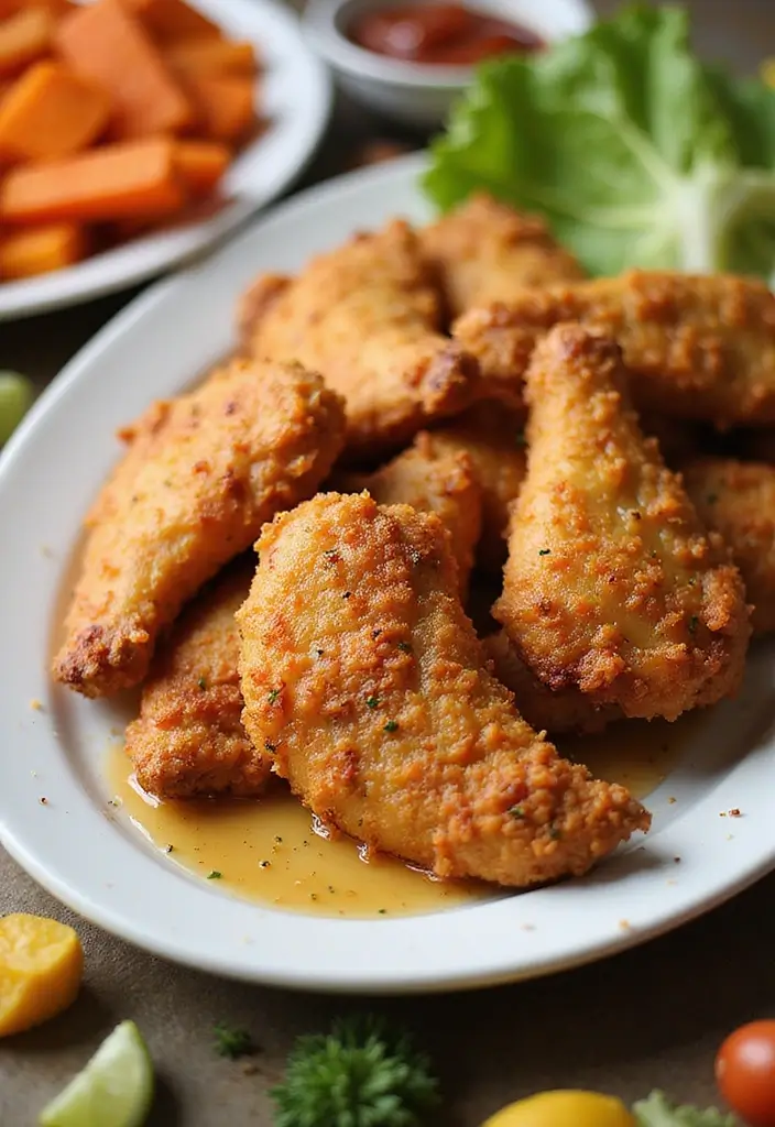 29 Hot Honey Chicken Tenders That Bring the Perfect Burn 11 29 Hot Honey Chicken Tenders That Bring the Perfect Burn - 10. Baked Hot Honey Chicken Tenders