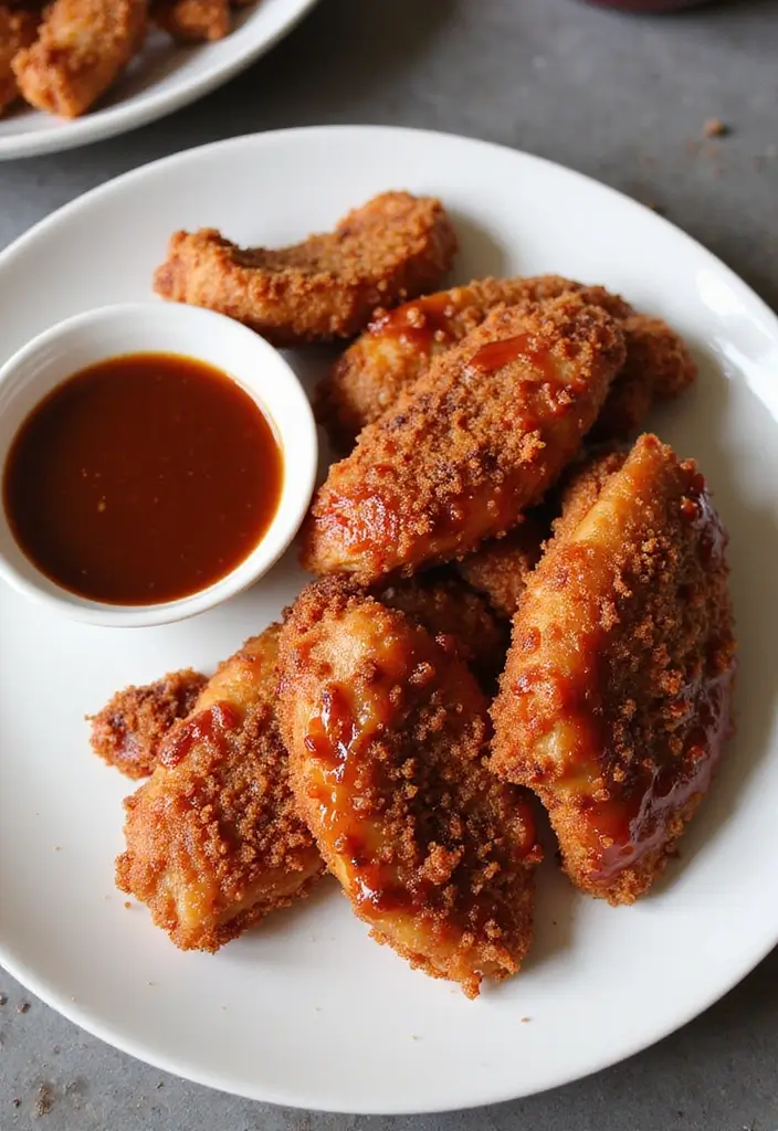 29 Hot Honey Chicken Tenders That Bring the Perfect Burn 3 29 Hot Honey Chicken Tenders That Bring the Perfect Burn - 2. Sweet and Spicy BBQ Honey Tenders