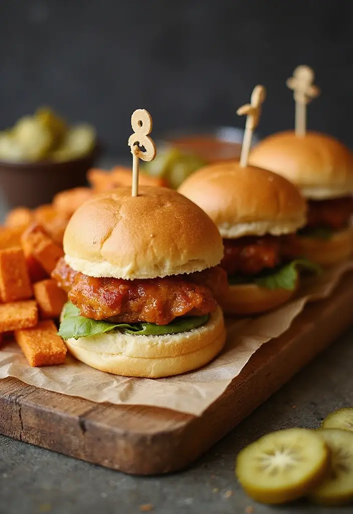 29 Hot Honey Chicken Tenders That Bring the Perfect Burn 21 29 Hot Honey Chicken Tenders That Bring the Perfect Burn - 20. Hot Honey Chicken Tender Sliders