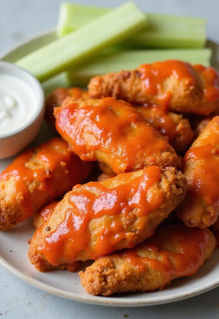 29 Hot Honey Chicken Tenders That Bring the Perfect Burn 6 29 Hot Honey Chicken Tenders That Bring the Perfect Burn - 5. Buffalo Hot Honey Chicken Tenders