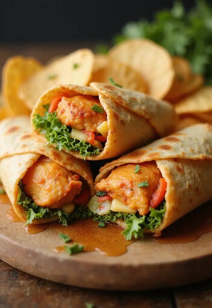 29 Hot Honey Chicken Tenders That Bring the Perfect Burn 9 29 Hot Honey Chicken Tenders That Bring the Perfect Burn - 8. Hot Honey Chicken Tender Wraps