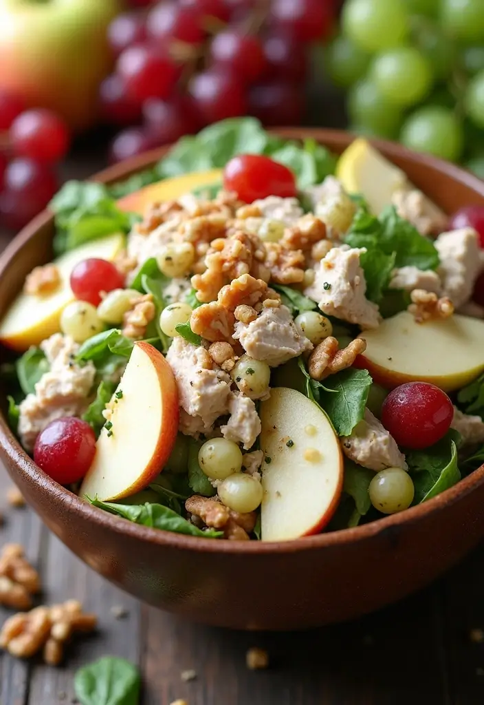 29 Round Swamp Farm Chicken Salad Recipes That Are Fresh & Classic 11 29 Round Swamp Farm Chicken Salad Recipes That Are Fresh & Classic - 10. Classic Waldorf Chicken Salad