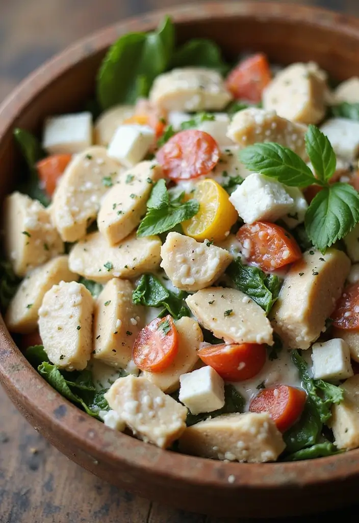 29 Round Swamp Farm Chicken Salad Recipes That Are Fresh & Classic 21 29 Round Swamp Farm Chicken Salad Recipes That Are Fresh & Classic - 20. Greek Yogurt Chicken Salad