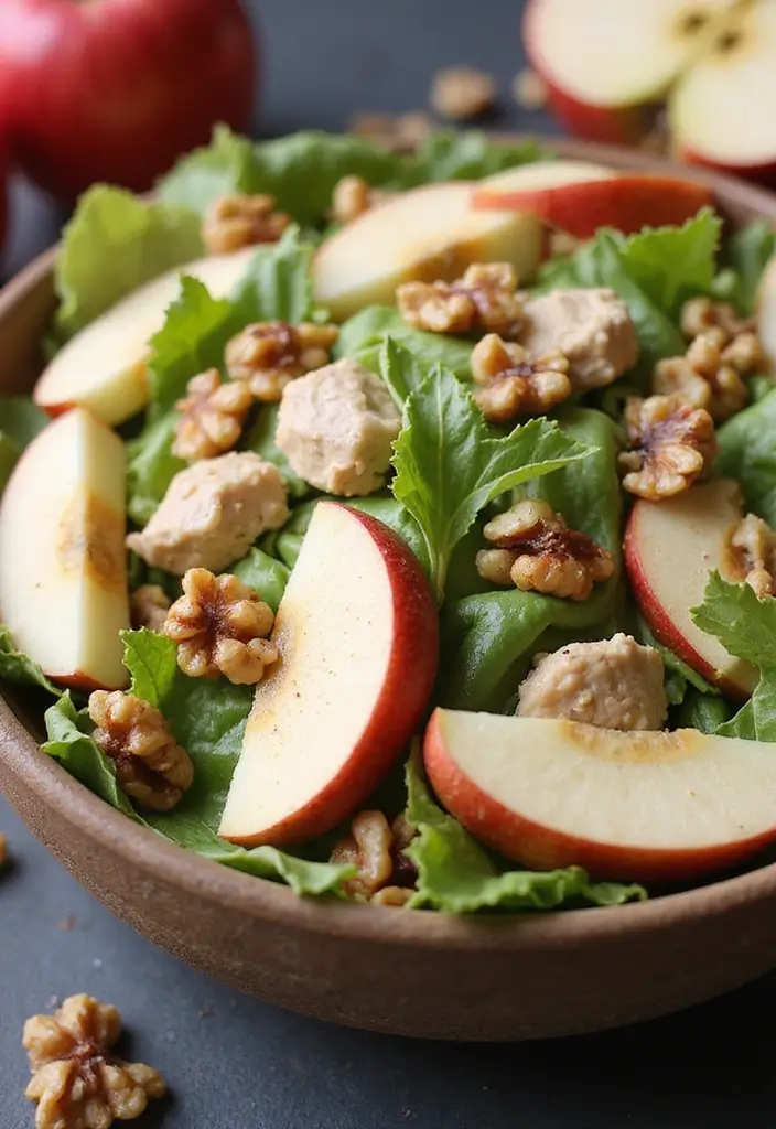 29 Round Swamp Farm Chicken Salad Recipes That Are Fresh & Classic 25 29 Round Swamp Farm Chicken Salad Recipes That Are Fresh & Classic - 24. Apple Walnut Chicken Salad