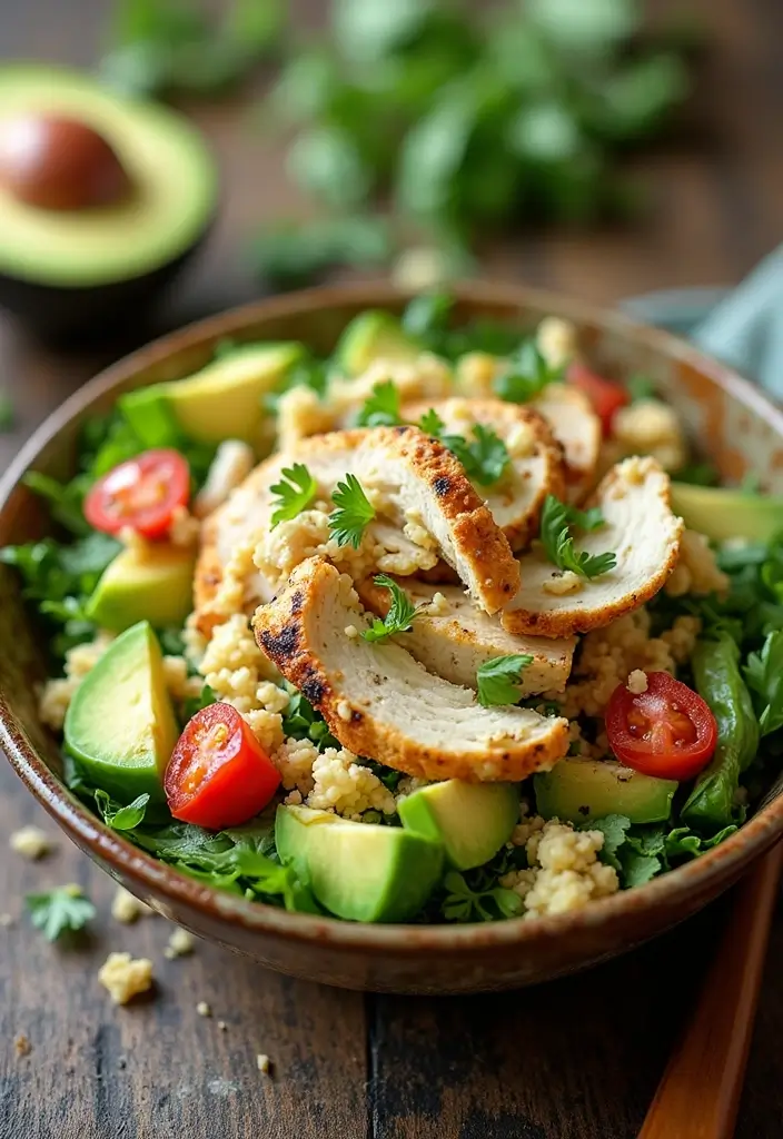 29 Round Swamp Farm Chicken Salad Recipes That Are Fresh & Classic 28 29 Round Swamp Farm Chicken Salad Recipes That Are Fresh & Classic - 27. Chicken Avocado Salad