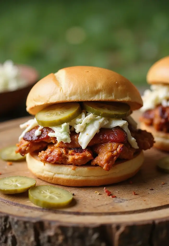 29 Shredded Chicken Breast Recipes That Are Versatile & Juicy - 1. BBQ Shredded Chicken Sandwiches