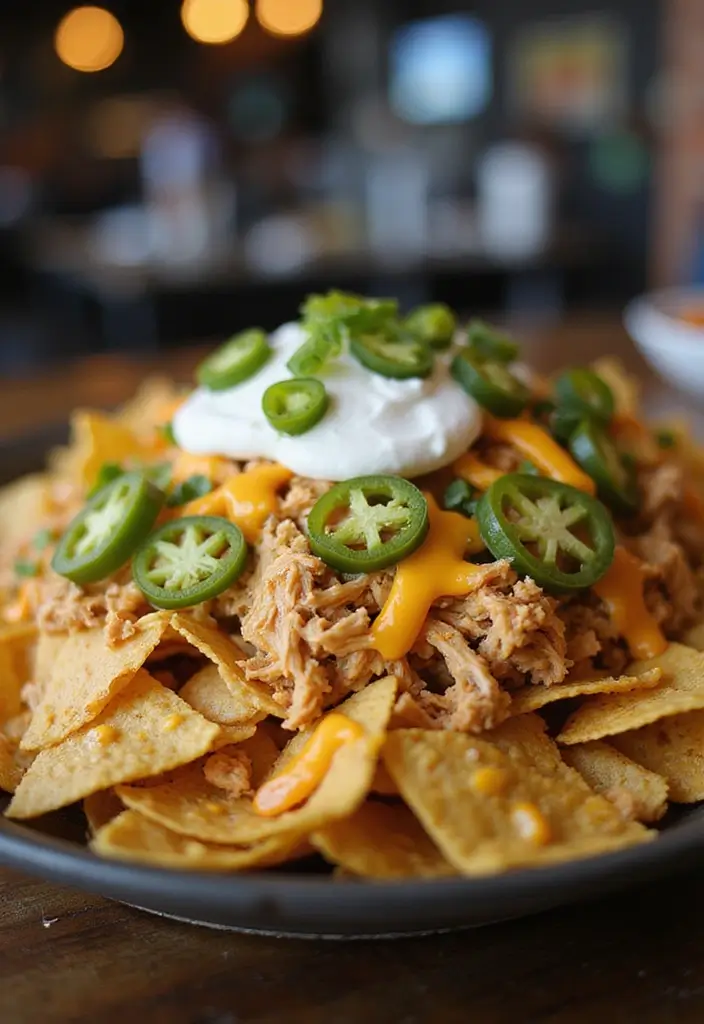 29 Shredded Chicken Breast Recipes That Are Versatile & Juicy - 12. Shredded Chicken Nachos