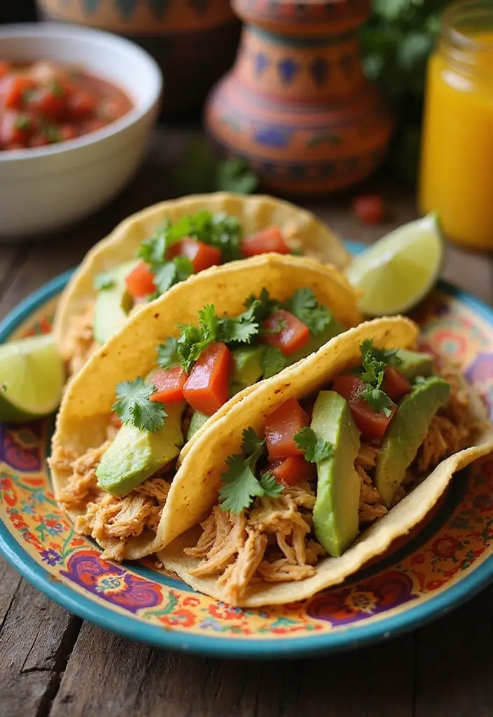 29 Shredded Chicken Breast Recipes That Are Versatile & Juicy - 2. Shredded Chicken Tacos