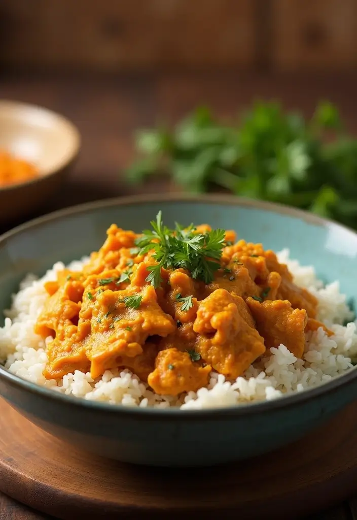 29 Shredded Chicken Breast Recipes That Are Versatile & Juicy - 8. Shredded Chicken Curry