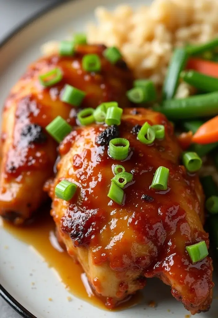 29 Slow Cooker Asian Chicken Recipes That Are Sweet & Savory - 1. Honey Garlic Slow Cooker Chicken