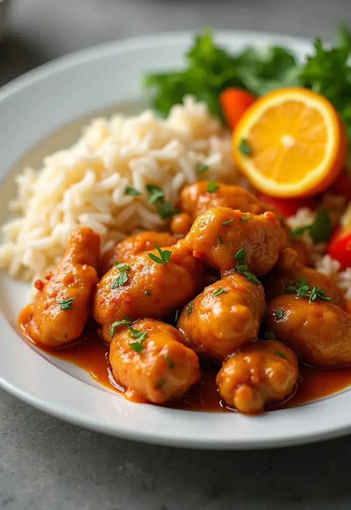 29 Slow Cooker Asian Chicken Recipes That Are Sweet & Savory - 21. Orange Chicken