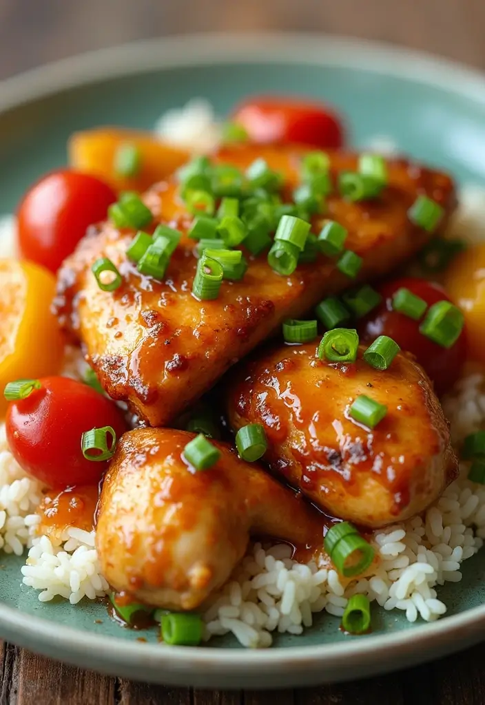29 Slow Cooker Asian Chicken Recipes That Are Sweet & Savory - 29. Garlic Honey Chicken
