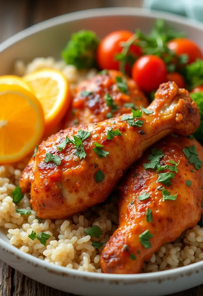 29 Slow Cooker Asian Chicken Recipes That Are Sweet & Savory - 5. Orange Glazed Chicken