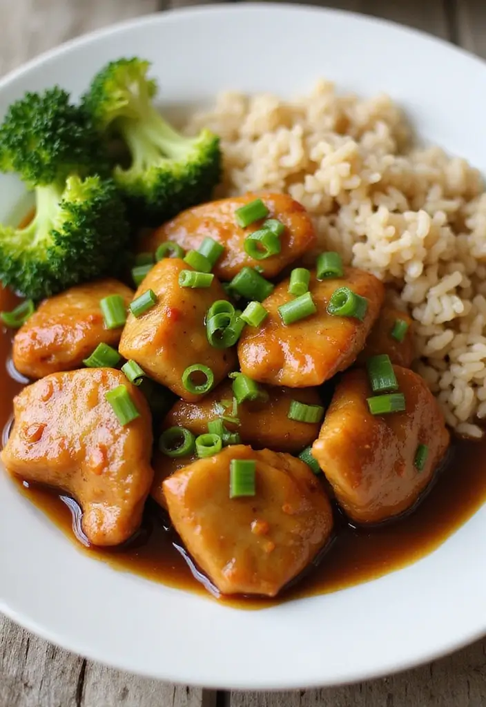 29 Slow Cooker Asian Chicken Recipes That Are Sweet & Savory - 9. Ginger Soy Chicken