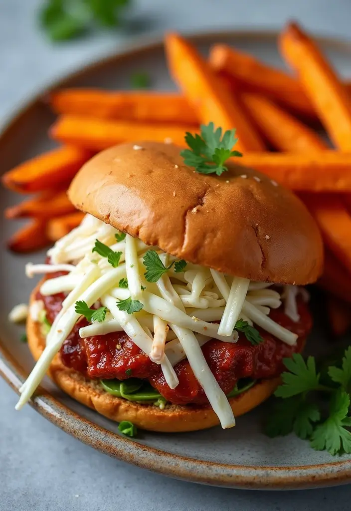 29 Stuffed Chicken Breast with Stuffing Recipes That Are Festive & Cozy - 16. BBQ Chicken Stuffed with Coleslaw