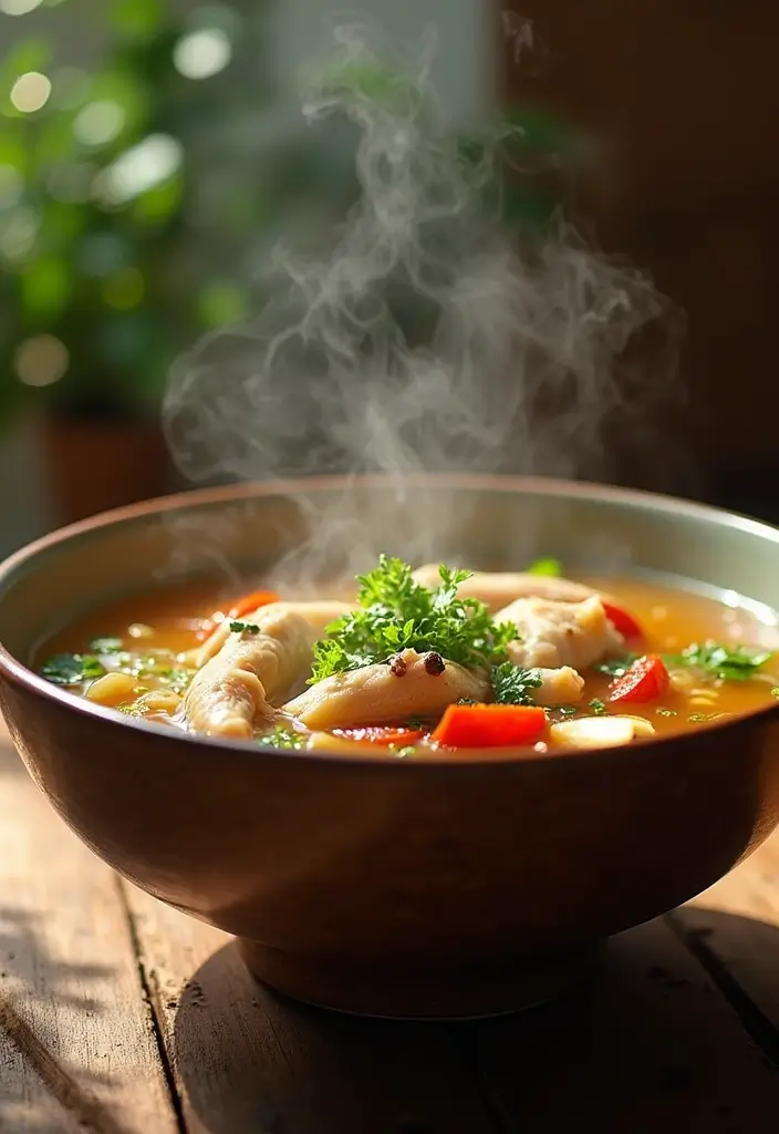 29 Whole30 Chicken Soup Recipes That Feel Warm & Nourishing - 1. Classic Whole30 Chicken Soup