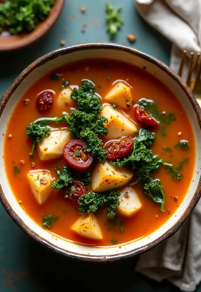 29 Whole30 Chicken Soup Recipes That Feel Warm & Nourishing - 29. Tuscan Chicken Soup